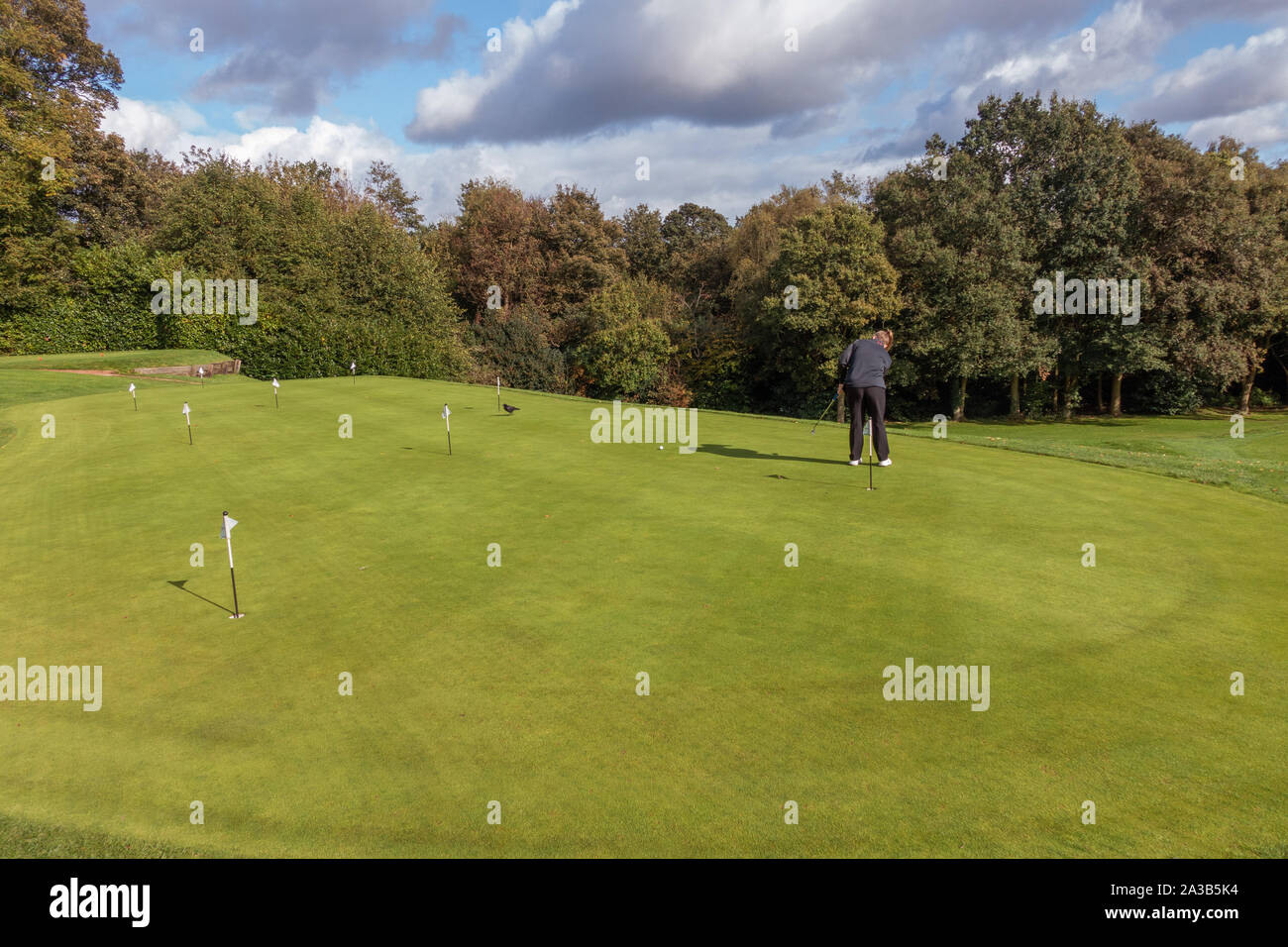 Edgbaston Golf Club golf course Stock Photo - Alamy