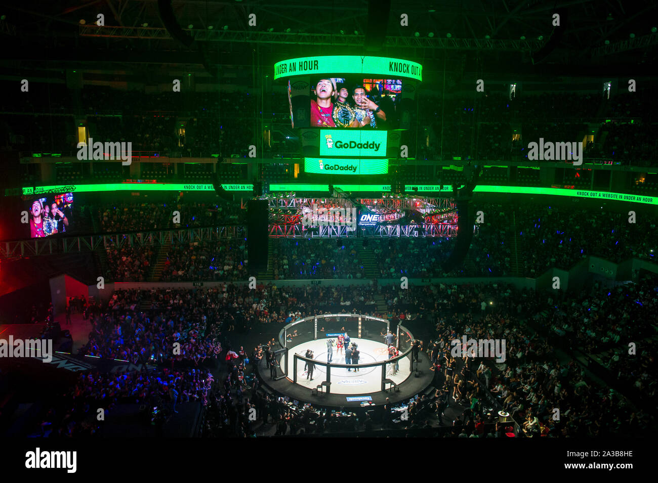 One championship conquest of champions , mixed martial arts show in ...