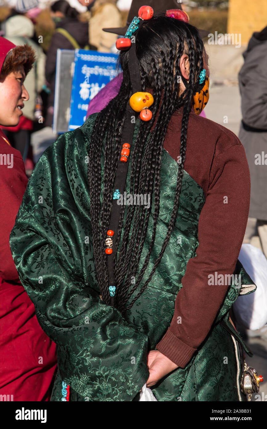 108 Braids Tibetan Women Wear Their Hair In 108 Braids,, 48% OFF