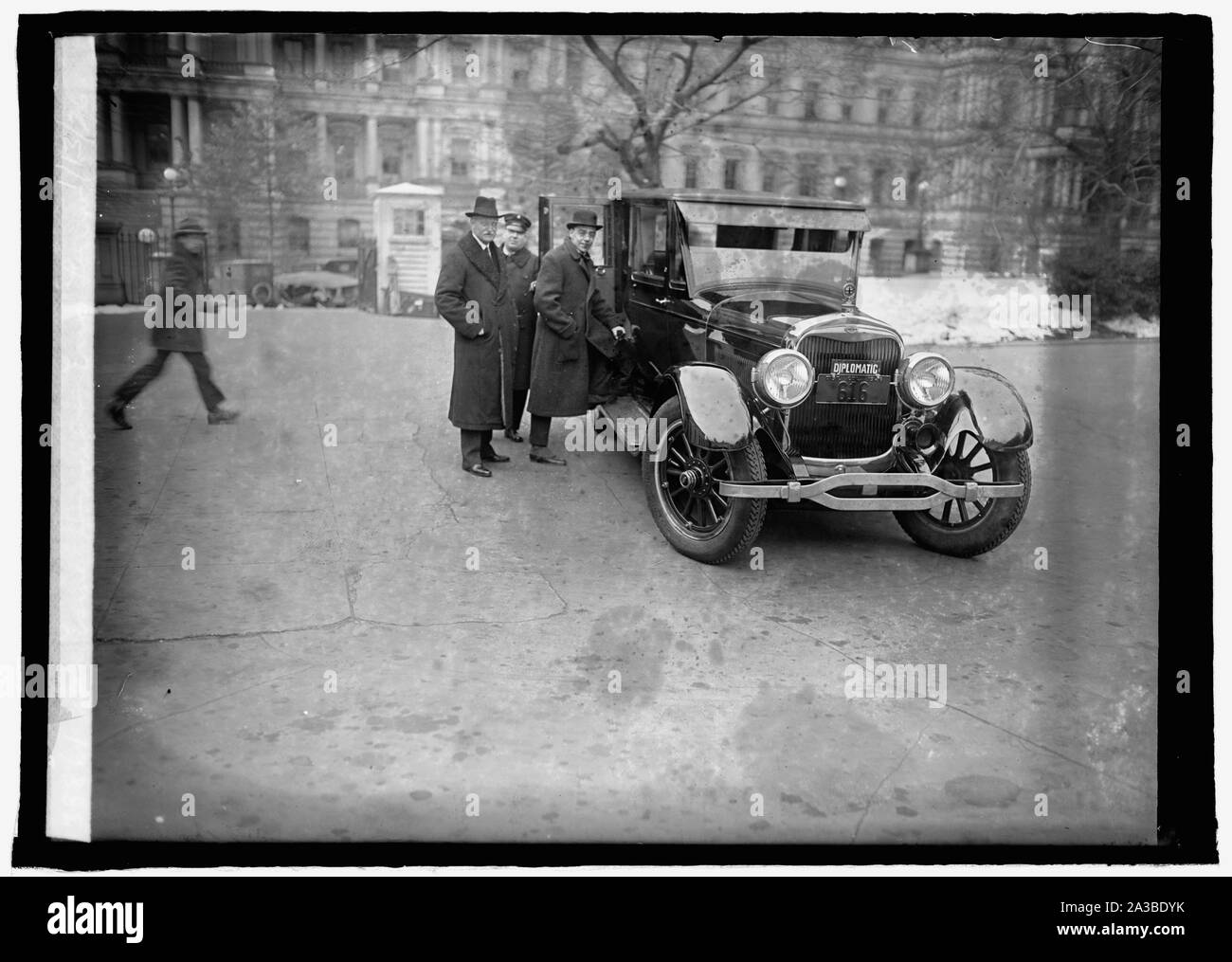 Sir Esme Howard & Eric Louw, 1/13/26 Stock Photo