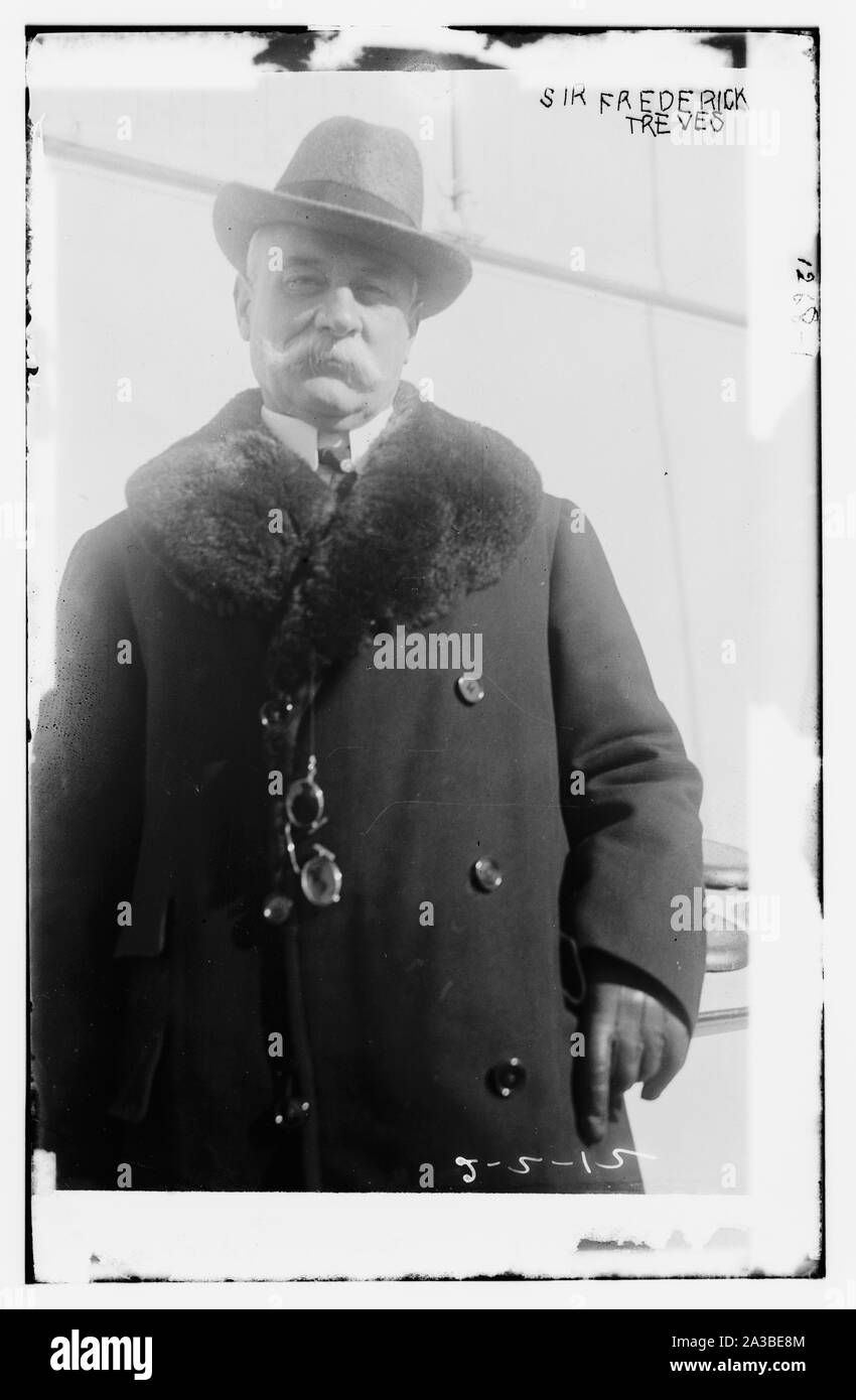 Sir Frederick Treves Stock Photo Alamy