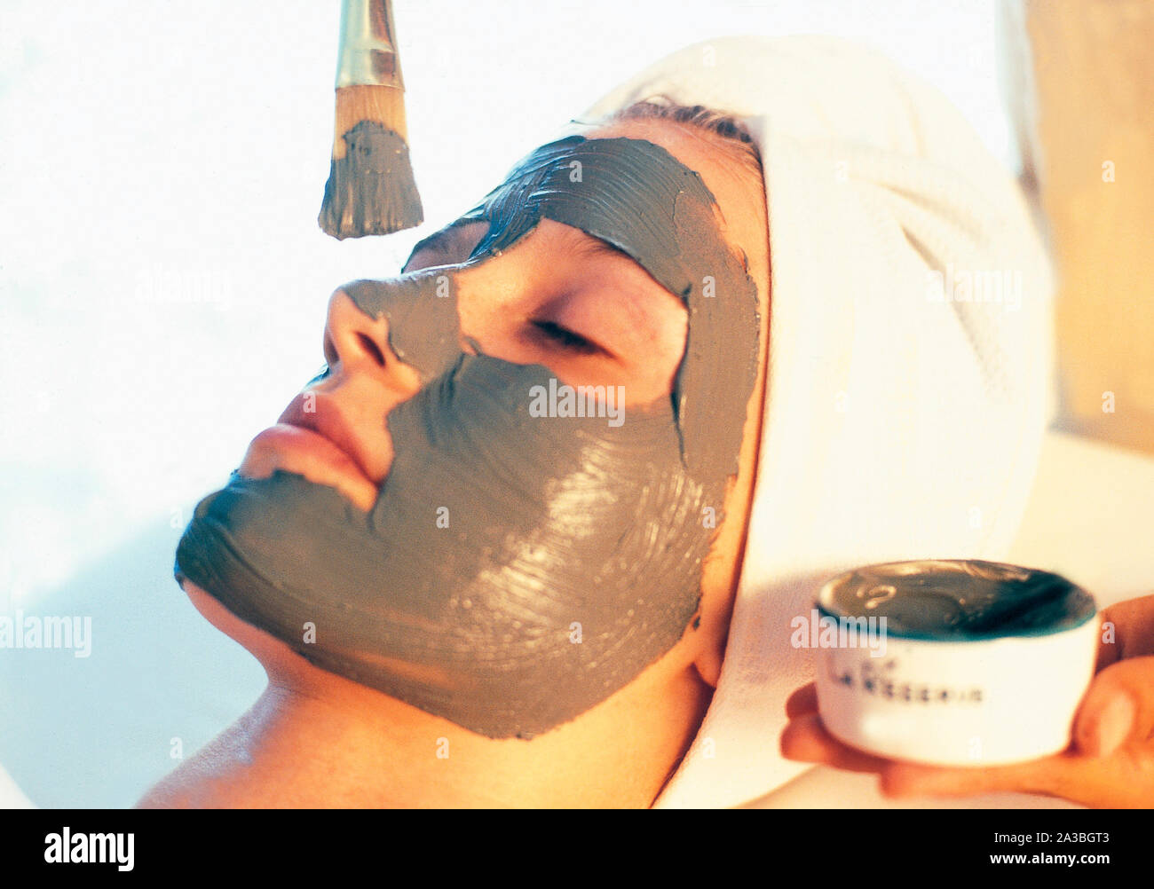 Two woman face masks beauty hi-res stock photography and images - Alamy