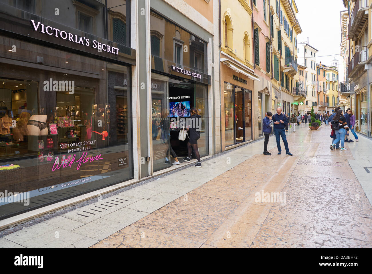 VERONA, ITALY - CIRCA MAY, 2019: storefront of Victoria's Secret store in  Verona Stock Photo - Alamy