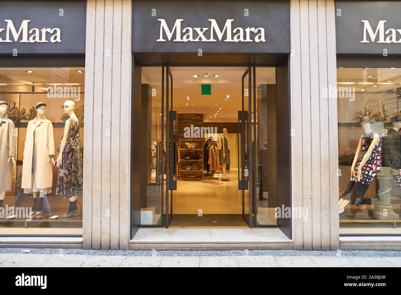 VERONA, ITALY - CIRCA MAY, 2019: entrance to Max Mara store in Verona Stock  Photo - Alamy