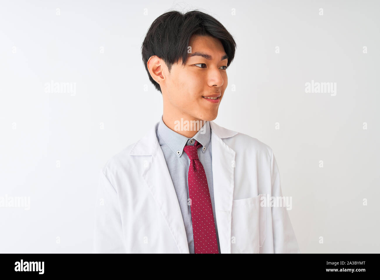 Side view asian man scientist hi-res stock photography and images - Alamy