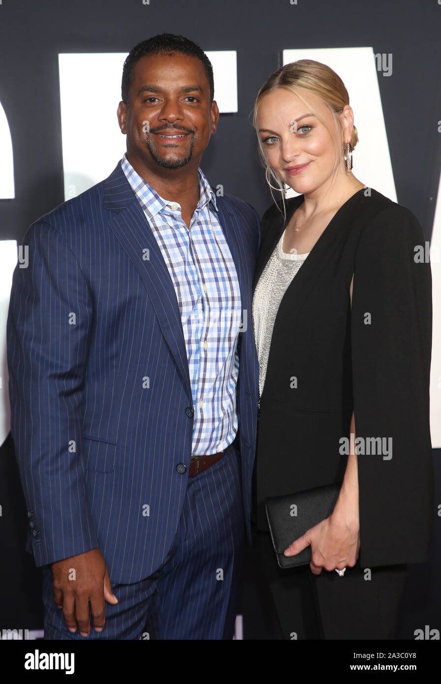Hollywood, Ca. 6th Oct, 2019. Alfonso Ribeiro, Angela Unkrich