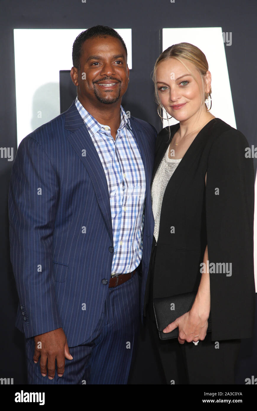 Hollywood, Ca. 6th Oct, 2019. Alfonso Ribeiro, Angela Unkrich