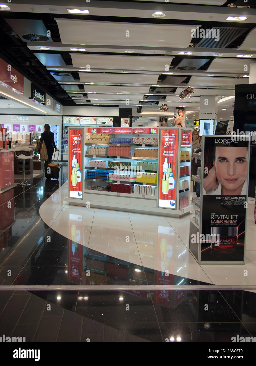 Duty free airport perfume hi-res stock photography and images - Alamy