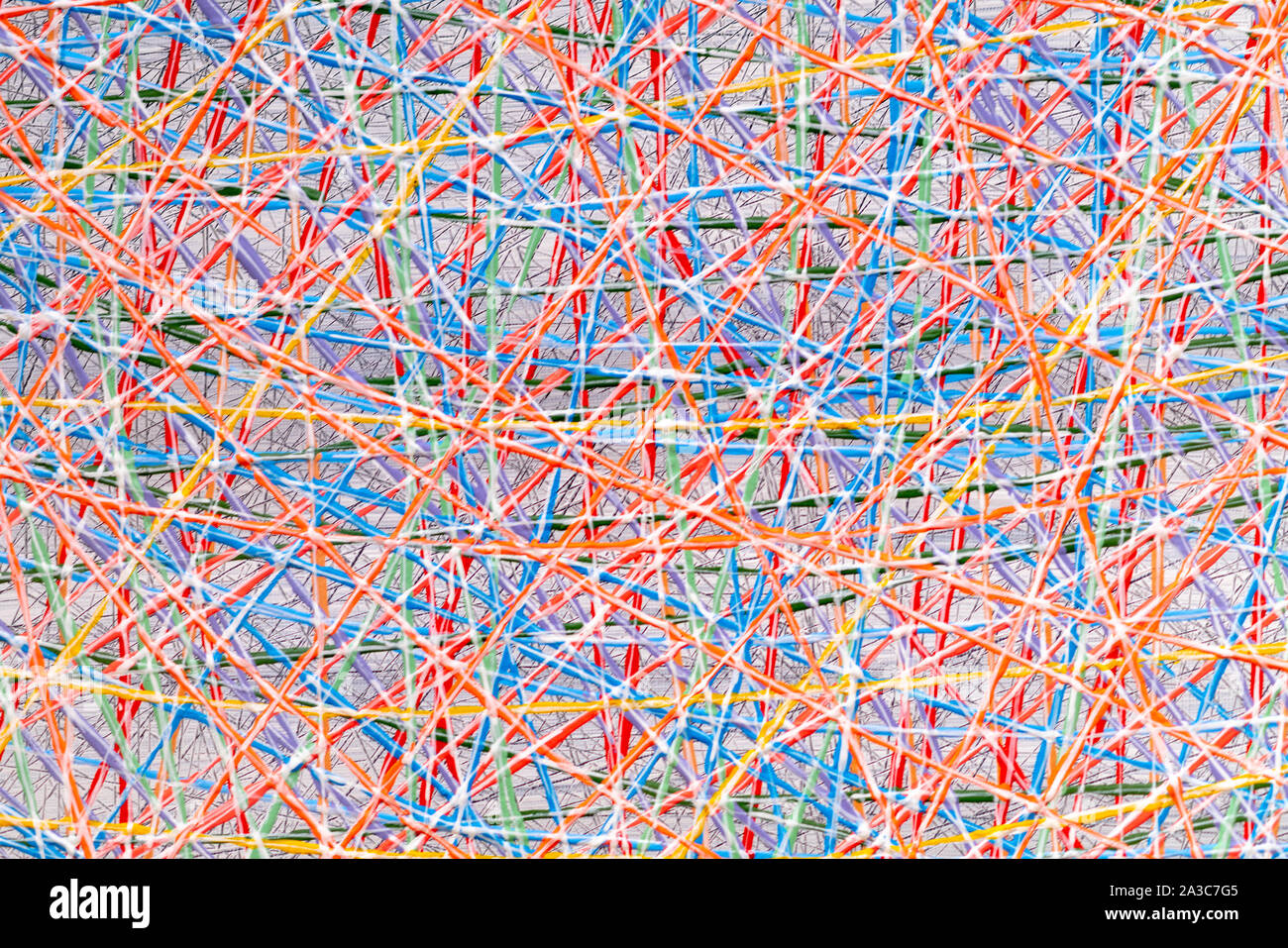 Interwoven threads hi-res stock photography and images - Alamy
