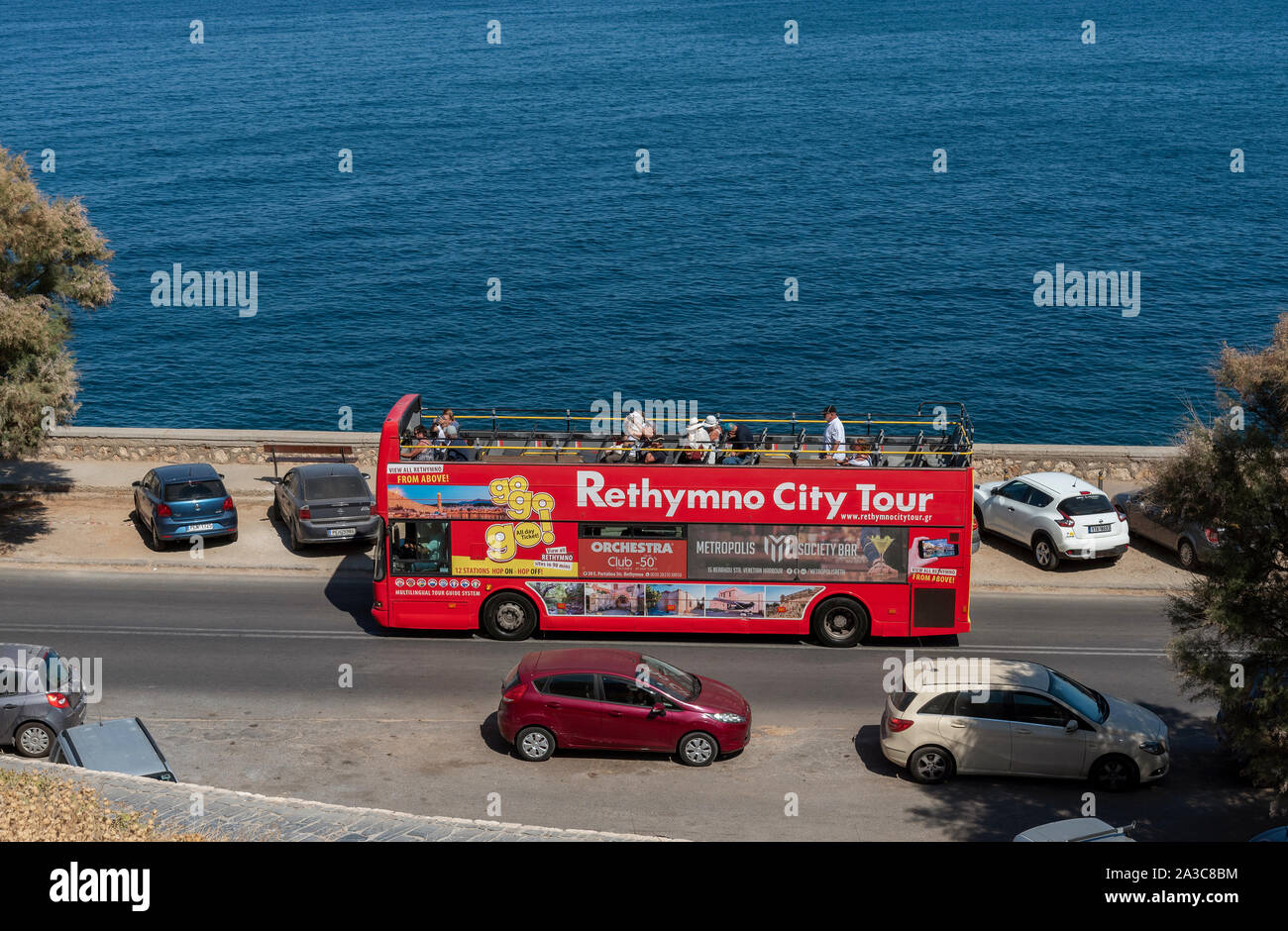 Open top touristic bus with beach club - Travelnow.wiki