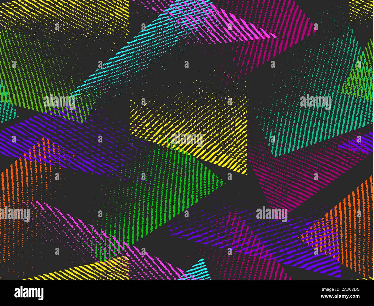 Abstract seamless geometric pattern, sport style. Grunge urban art texture.  Sport pattern. Poster