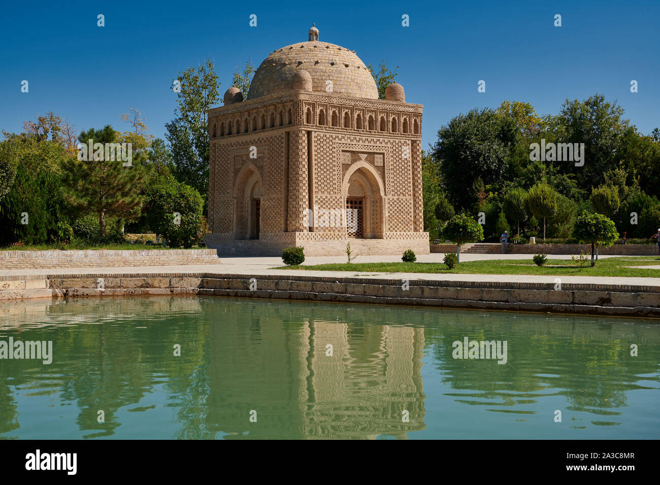 The Ismail Samani Mausoleum, Ismoil Somoniy maqbarasi, Bukhara ...