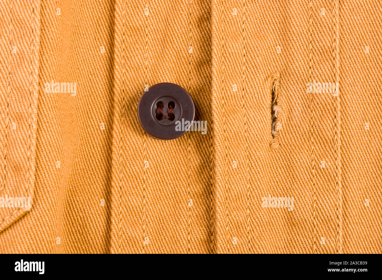 clothing items washed cotton fabric texture with seams, clasps, buttons ...