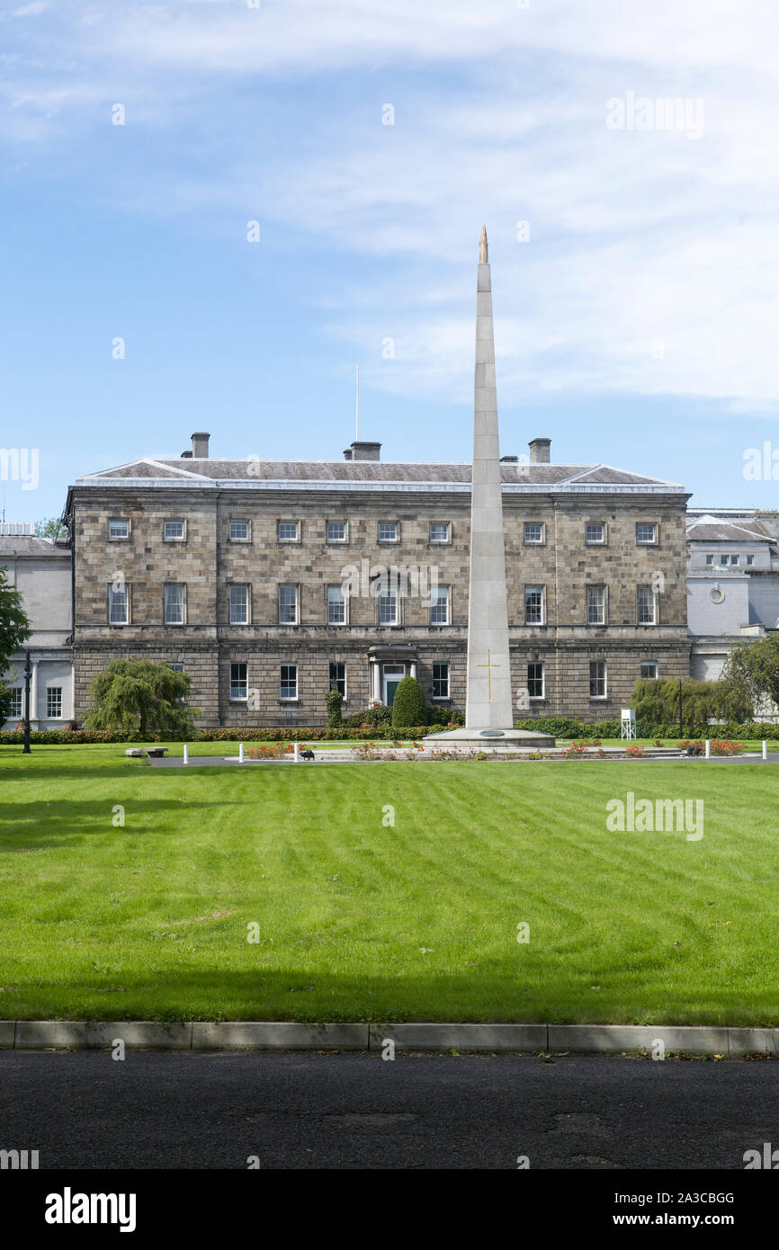 Leinster House Dublin Stock Photo