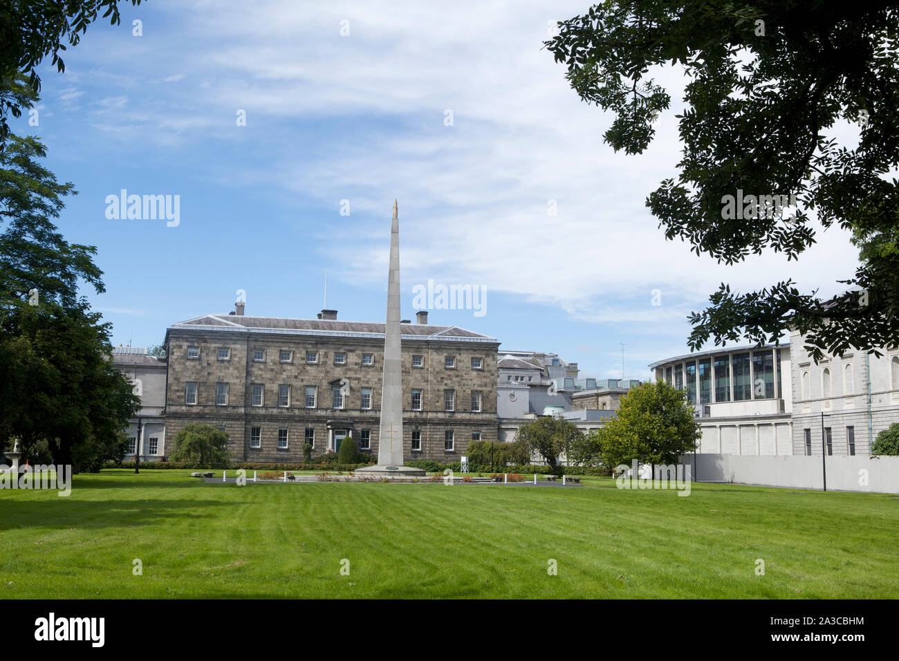 Leinster House, Dublin Stock Photo