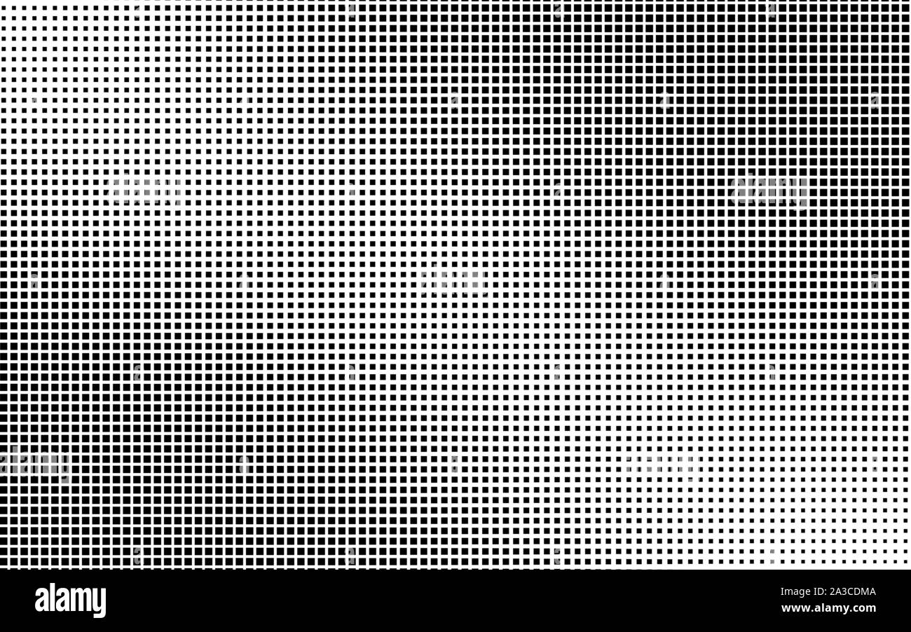 Black and white squares background. Light effect. Gradient background