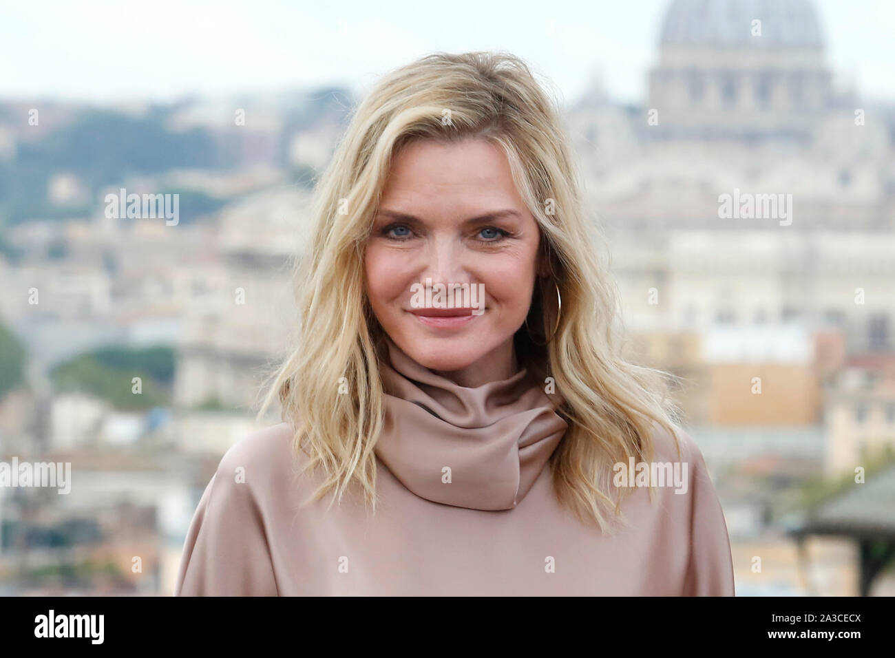 Rome, Italy. 07th Oct, 2019. Michelle Pfeiffer Rome October 7th 2019. Photocall to present the film Maleficent: Mistress of Evil in European premiere Foto Samantha Zucchi Insidefoto Credit: insidefoto srl/Alamy Live News Stock Photo