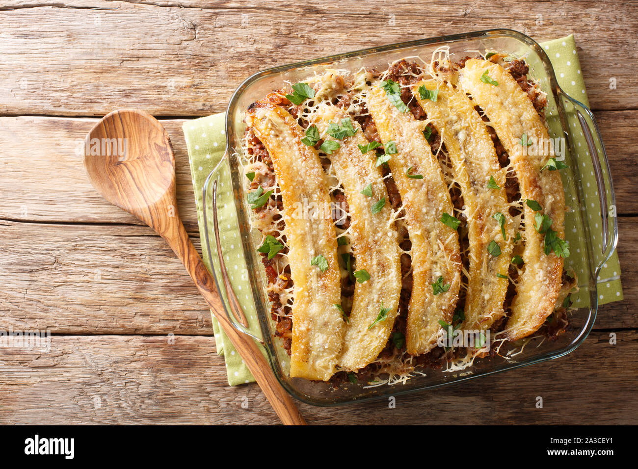 Plantain banana gratin hires stock photography and images Alamy