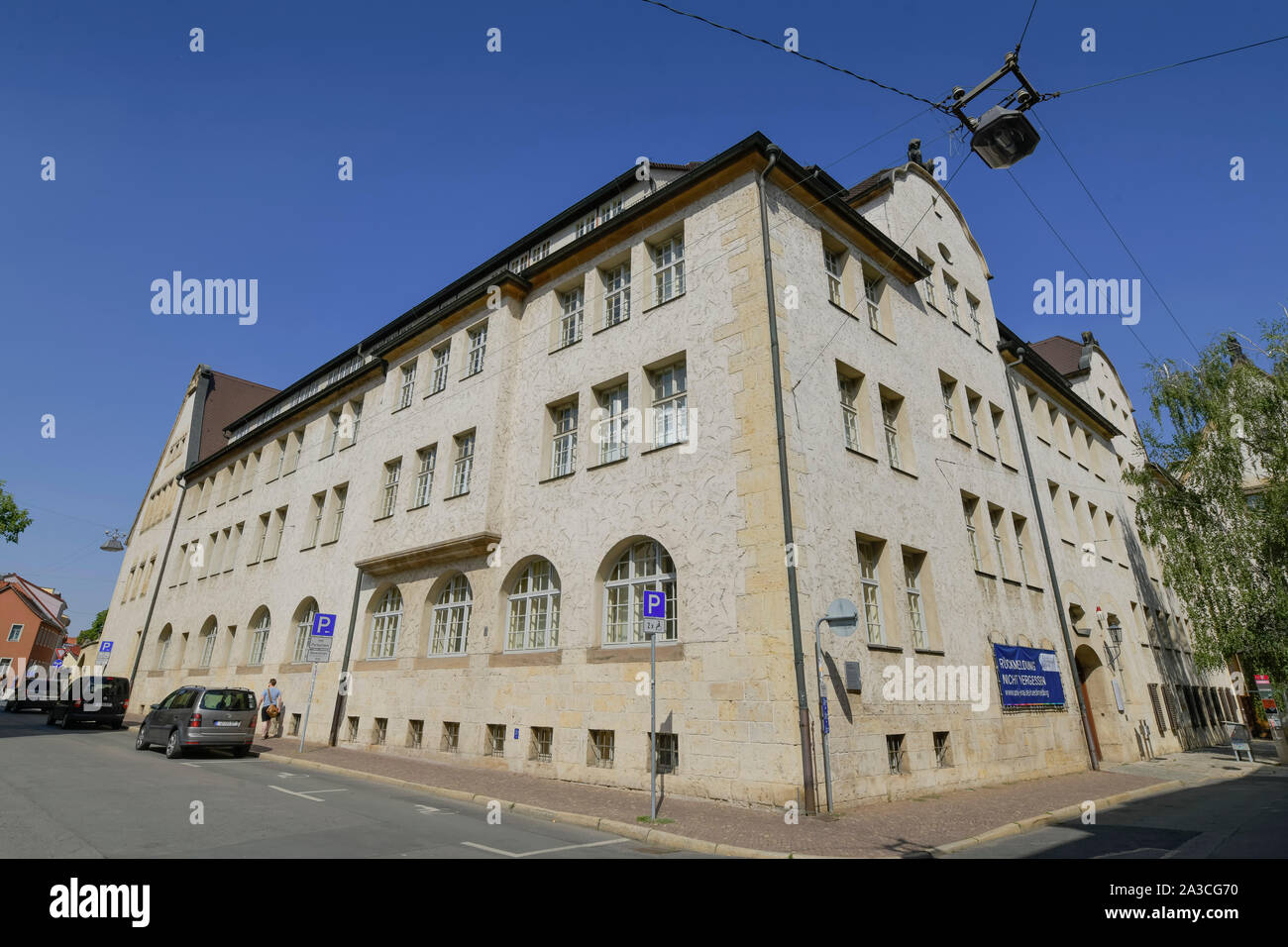 Hauptgebäude, Friedrich-Schiller-Universität Jena FSU, Fürstengraben, Jena, Thüringen, Deutschland Stock Photo