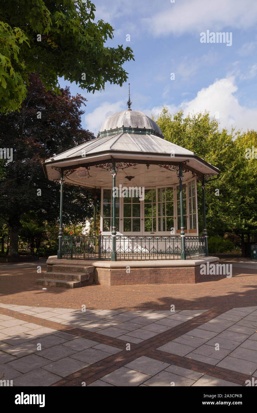 Royal Avenue Gardens, Dartmouth, Devon, England, United Kingdom Stock