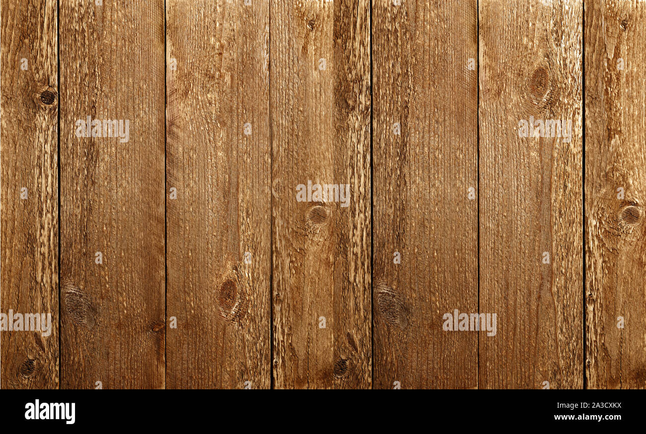 Warm wooden texture. Rustic background. Stock Photo