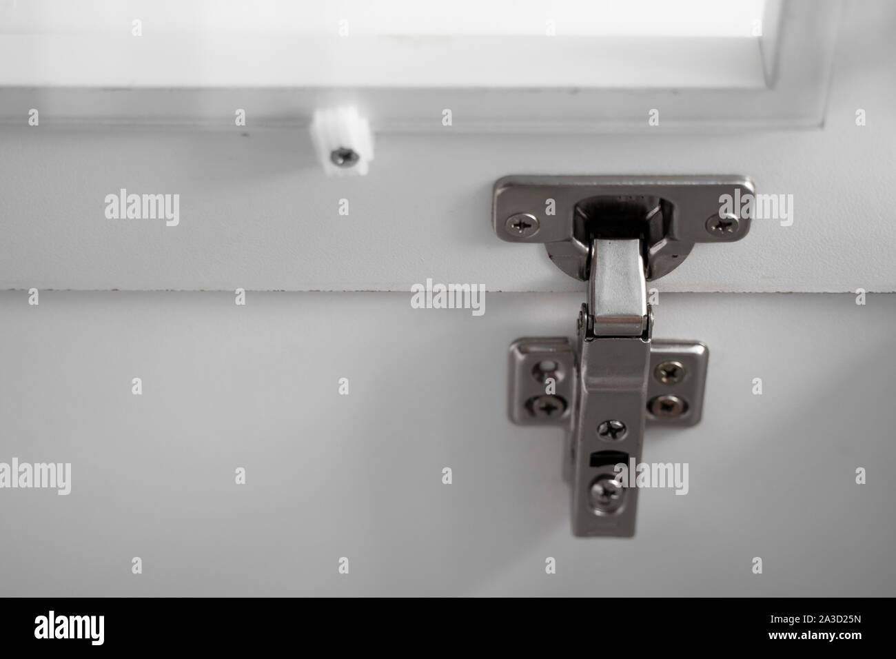 Chromic swing door hinge, build in furniture fittings hardware