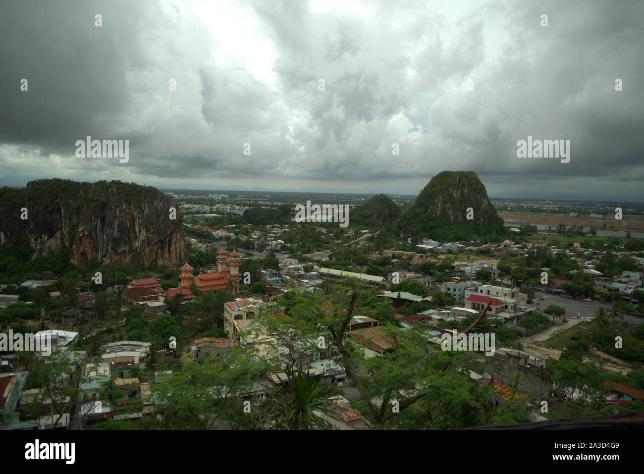 View from Water Mountain, Da Nang, Vietnam, South-east Asia Stock Photo