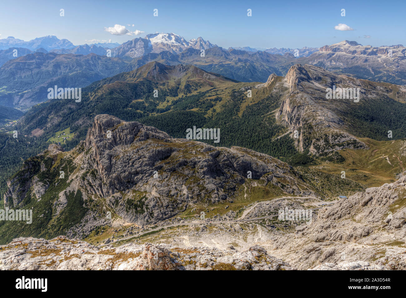 Lagazuoi, Cortina d'Ampezzo, Belluno, Veneto, Italy, Europe Stock Photo