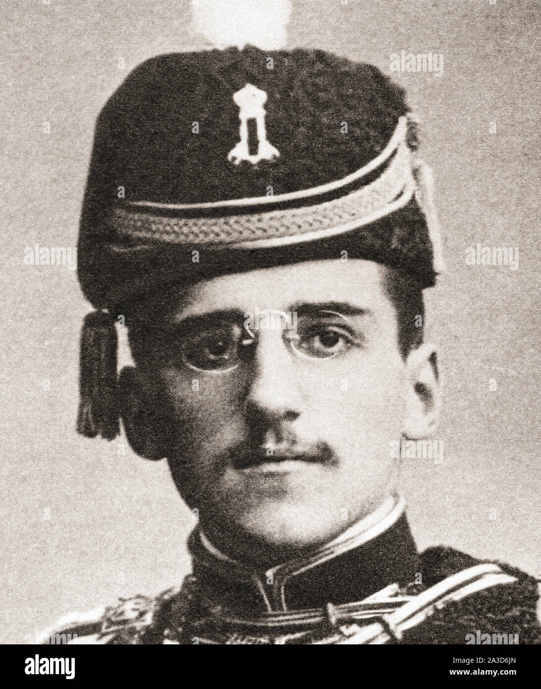 Alexander I, 1888 - 1934, aka Alexander the Unifier.  Prince regent of the Kingdom of Serbia from 1914 and later King of Yugoslavia.  From The Pageant of the Century, published 1934. Stock Photo