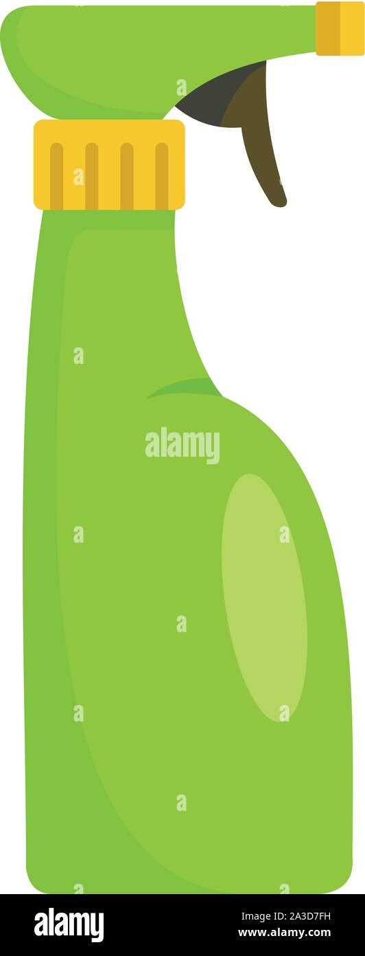Spray bottle icon. Flat illustration of spray bottle vector icon for ...