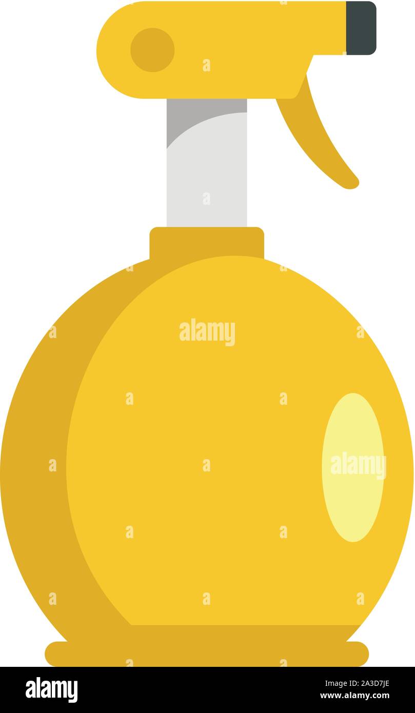 Water spray bottle icon. Flat illustration of water spray bottle vector ...