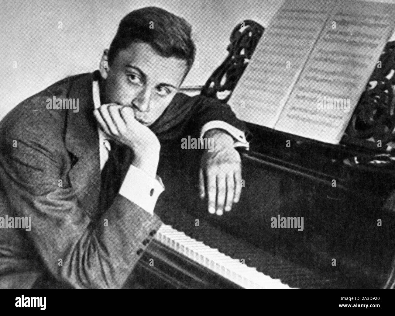 SERGEI PROKOFIEV (1891-1953) Russian Soviet composer about 1935 Stock Photo