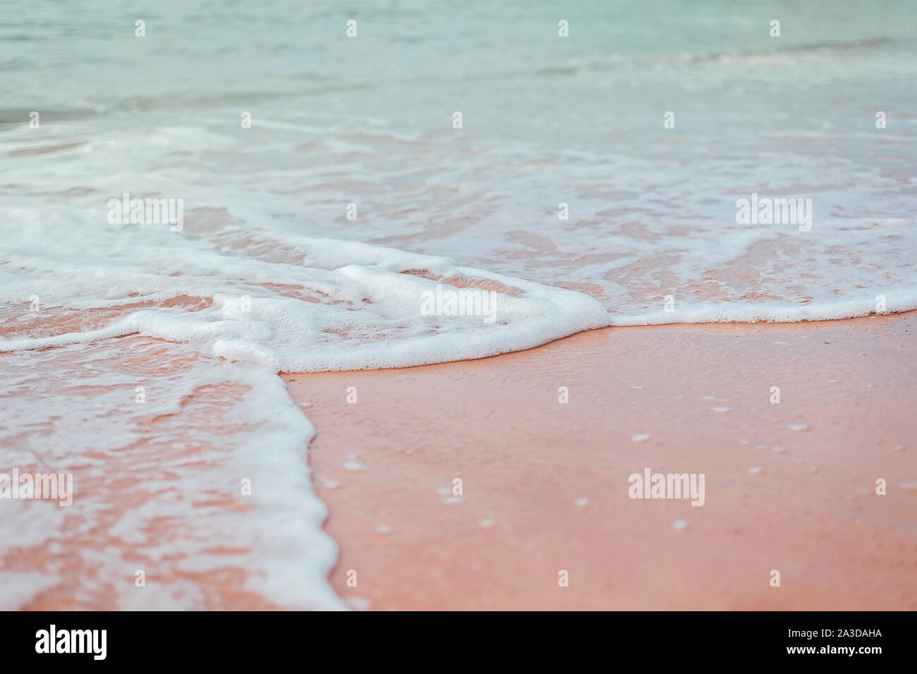 Smooth waves sea on sandy hi-res stock photography and images - Alamy