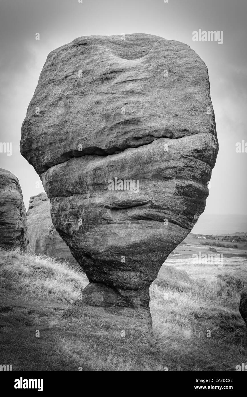 Bride Formations Rocks Glacial ice formations Black and White Stock Photos & Images - Alamy