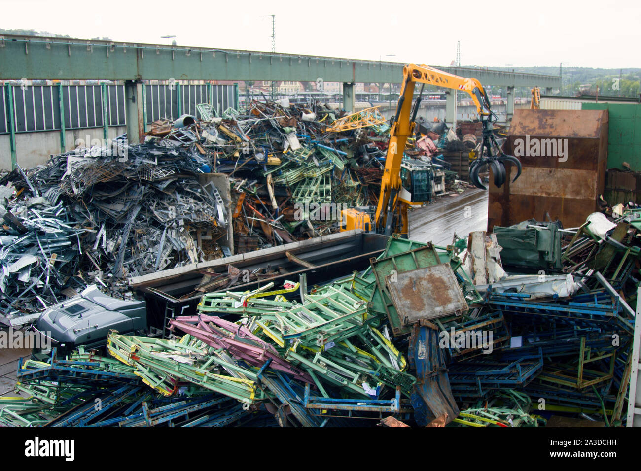 Enterprise for collection and recycling of scrap metal (scrapmetal