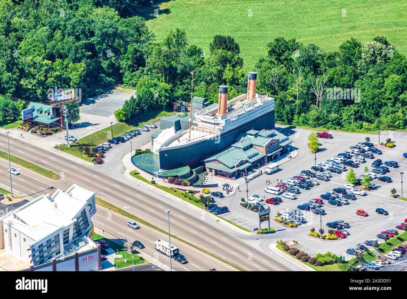 Pigeon Tennessee, United States, June 14, 2019 Horizontal