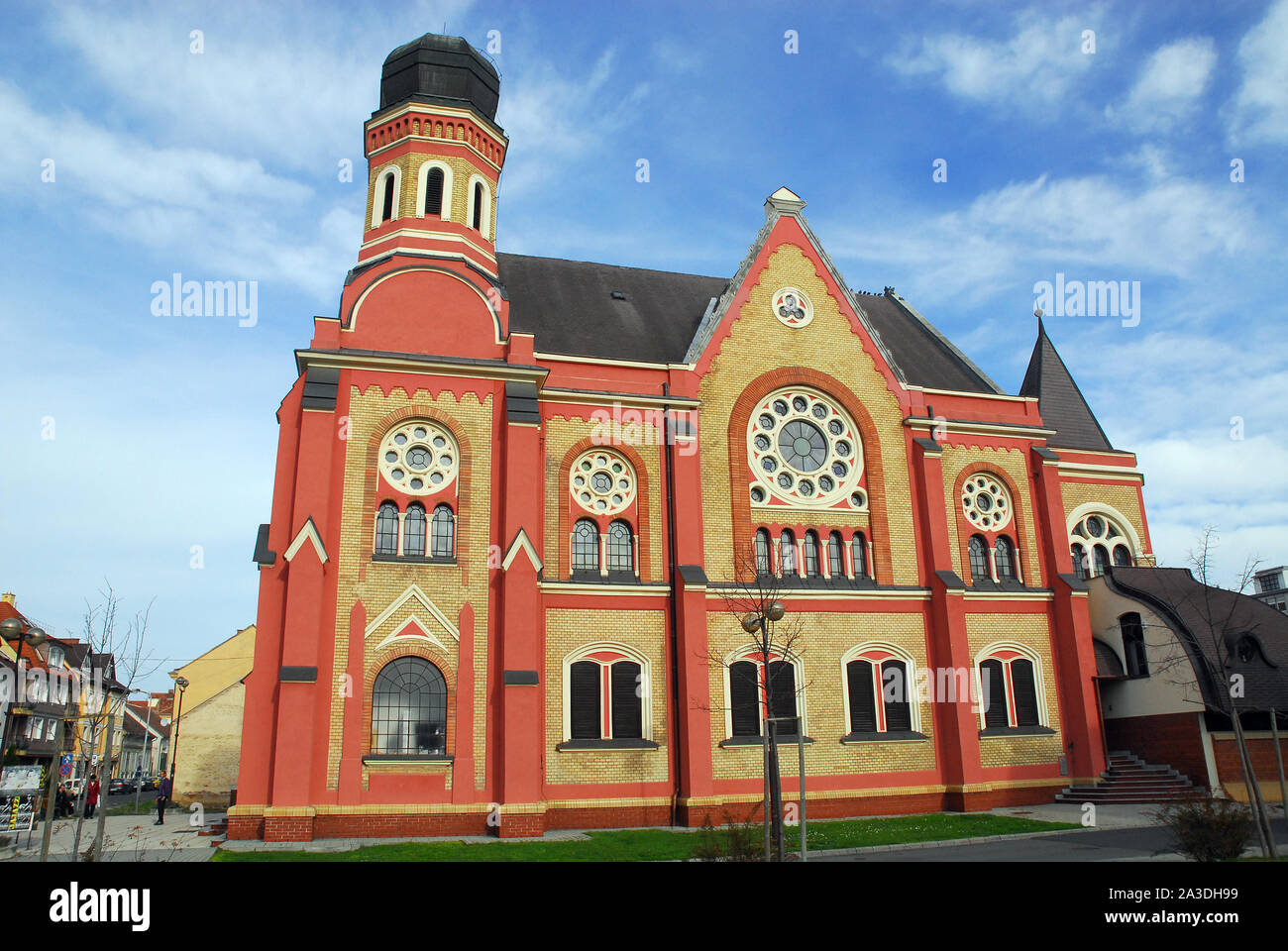 Former synagogue, Zalaegerszeg, Zala county, Hungary, Magyarország, Europe Stock Photo