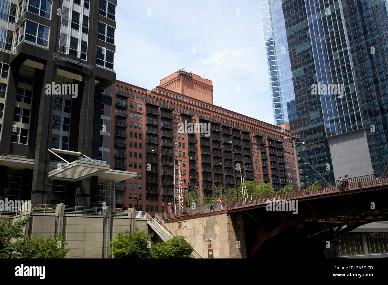 randolph place residences former chicago social security office chicago illinois united states of america Stock Photo