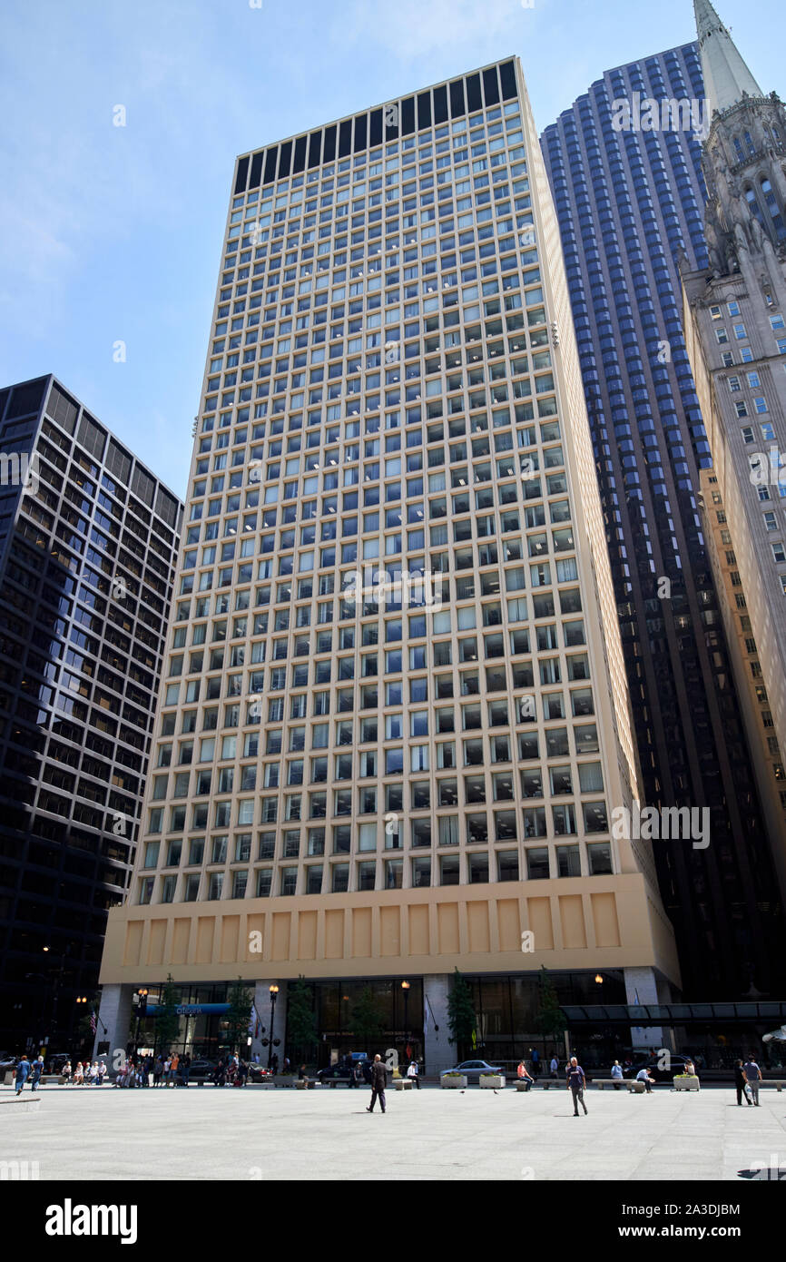 cook county administration building or brunswick building chicago illinois united states of america Stock Photo