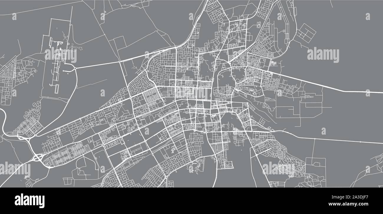 Al Ain City Map Urban Vector City Map Of Al Ain, United Arab Emirates Stock Vector Image &  Art - Alamy
