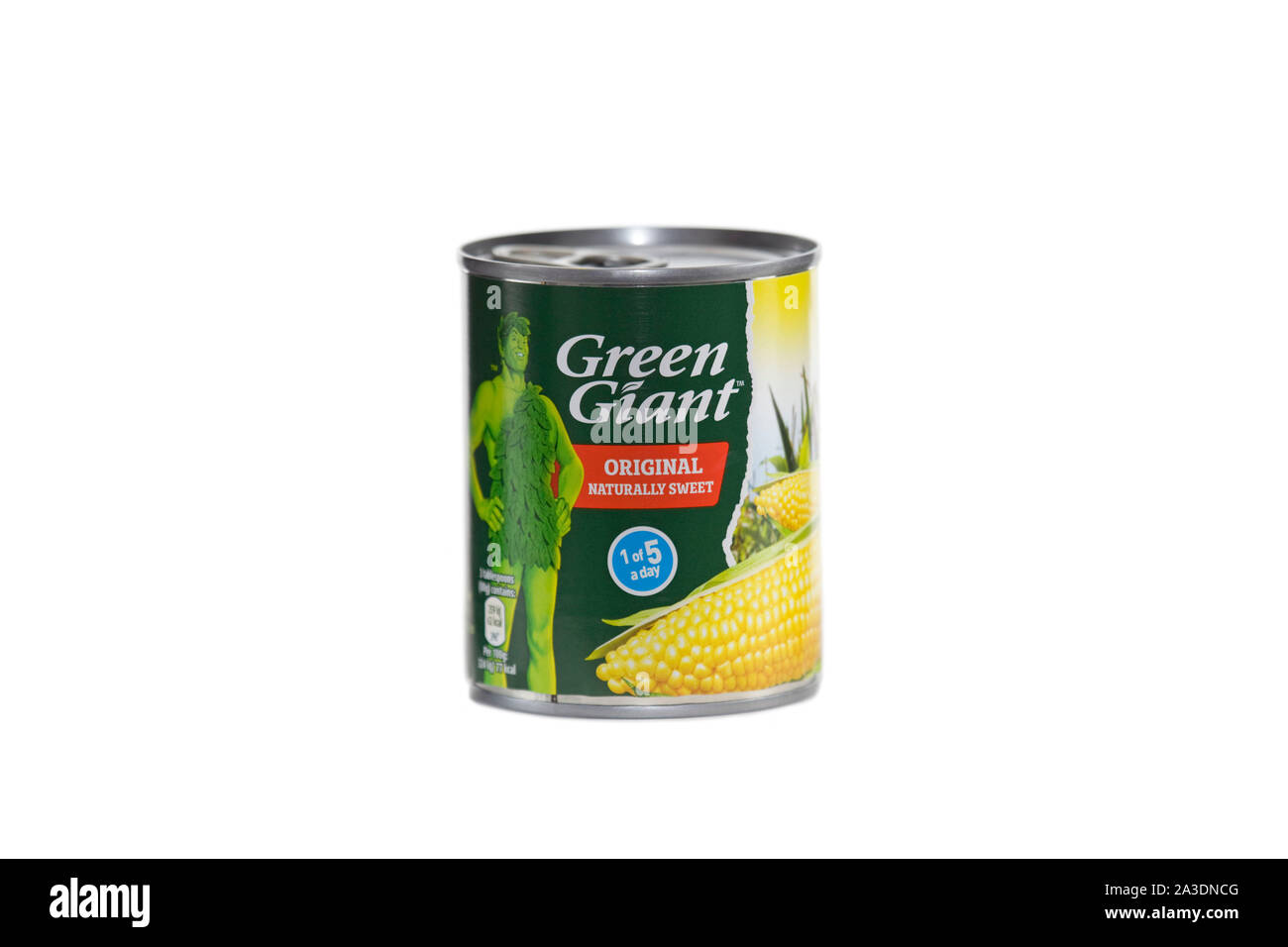 Green giant sweetcorn hi-res stock 