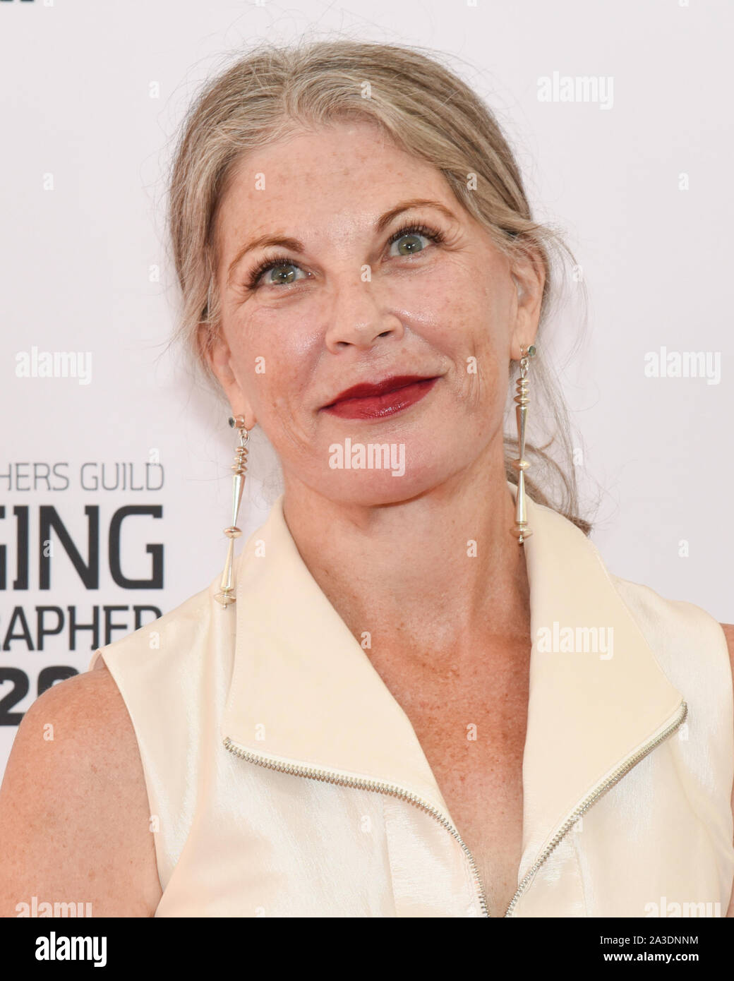 October 6, 2019, North Hollywood, California, USA: ICG National Director Rebecca Rhine attends the 23rd Annual Emerging Cinematographer Awards Honoring Patty Jenkins with the Inaugural Distinguished Filmmaker Award. (Credit Image: © Billy Bennight/ZUMA Wire) Stock Photo