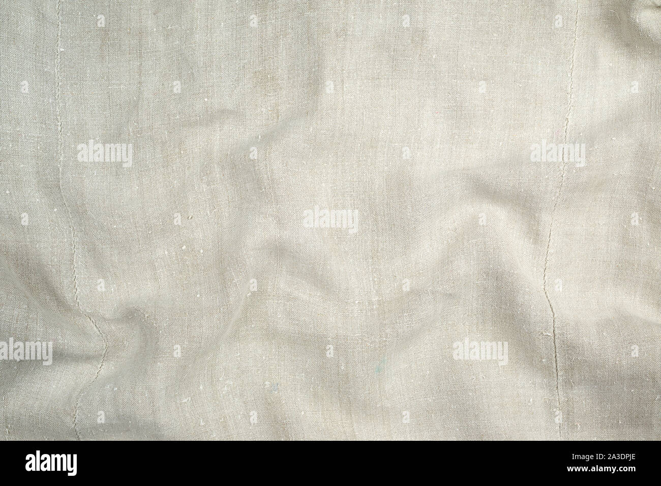 Homespun fabric with a rough texture surface pattern. Close up Stock Photo  - Alamy