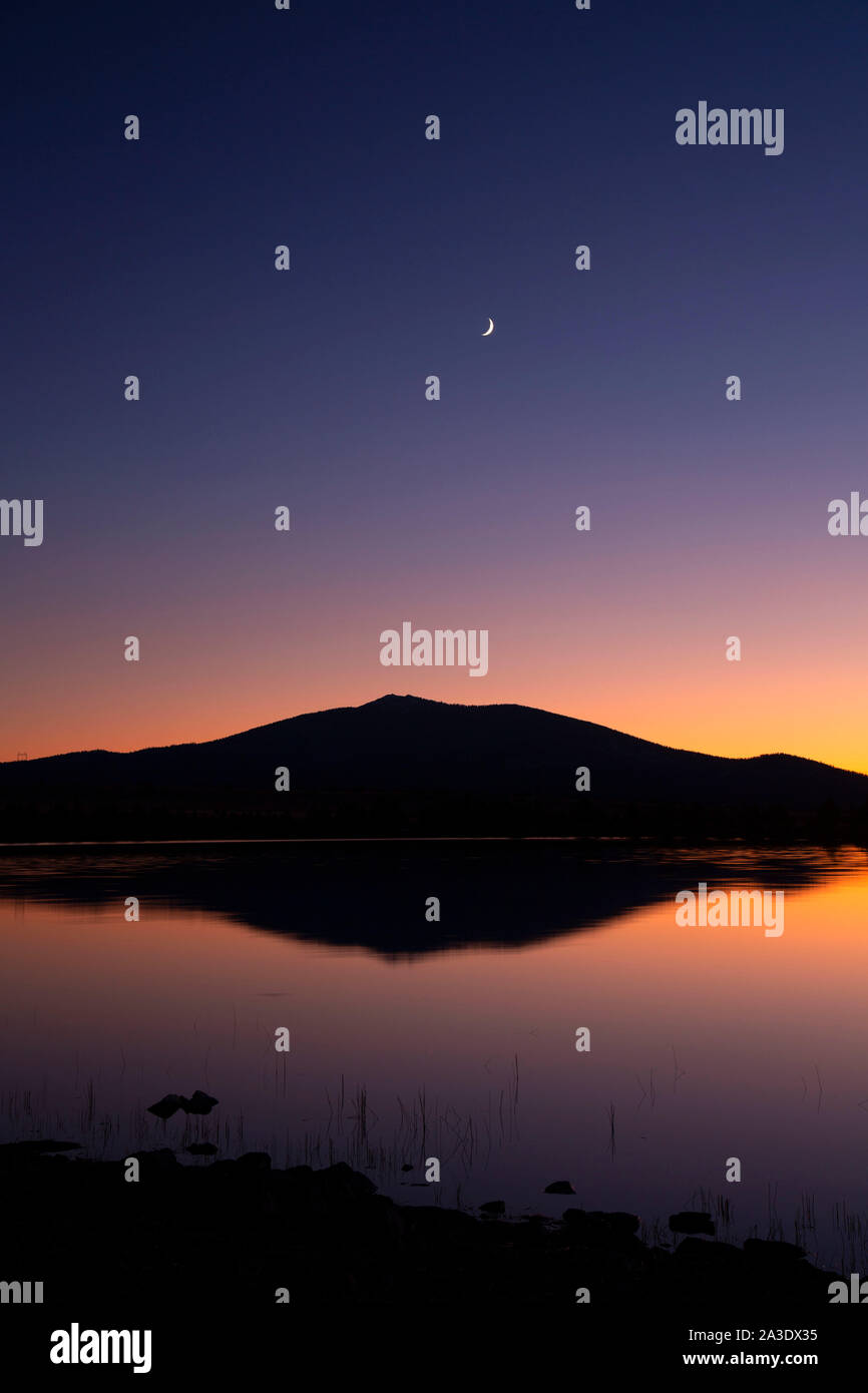 Duncan Reservoir sunset, Lakeview District Bureau of Land Management