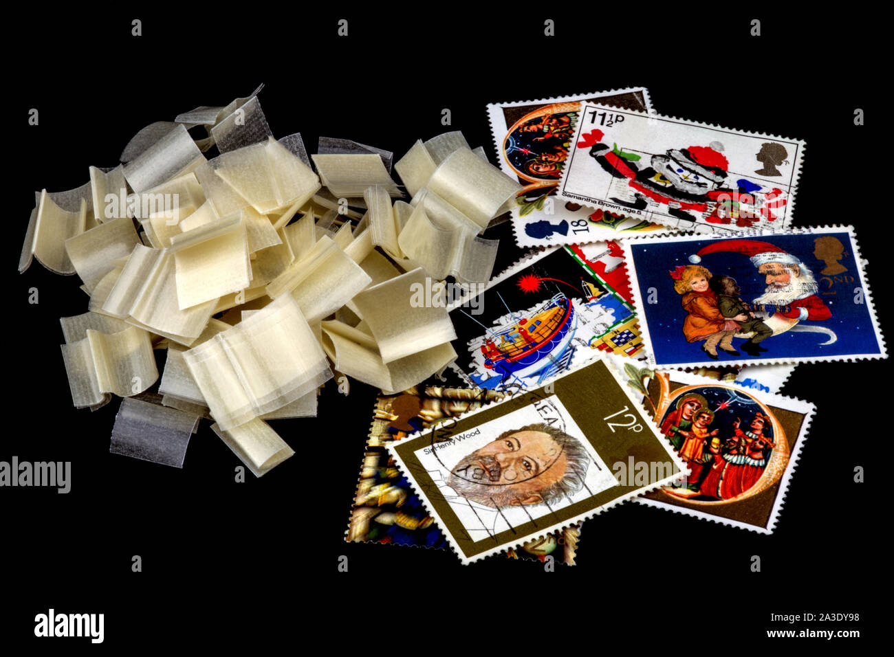 How postage stamps are gummed hi-res stock photography and images - Alamy