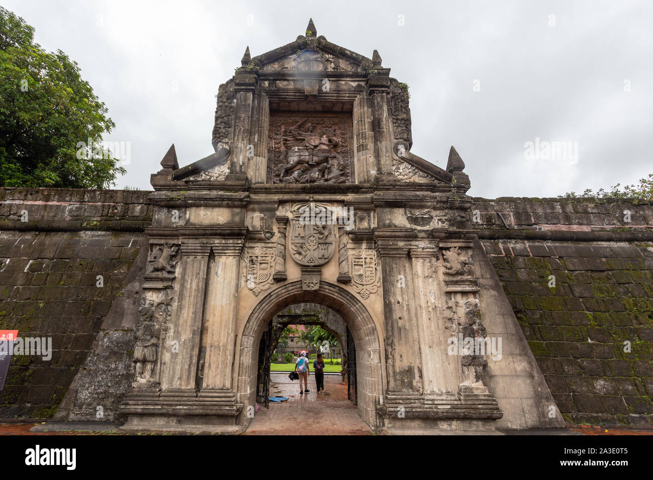 Fort Santiago, Intramuros, Manila, Philippines. 23rd Aug 2019. Stock Photo