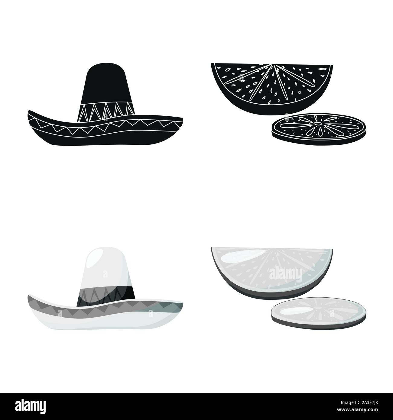 Isolated object of cafe and Latin symbol. Set of cafe and national stock vector illustration