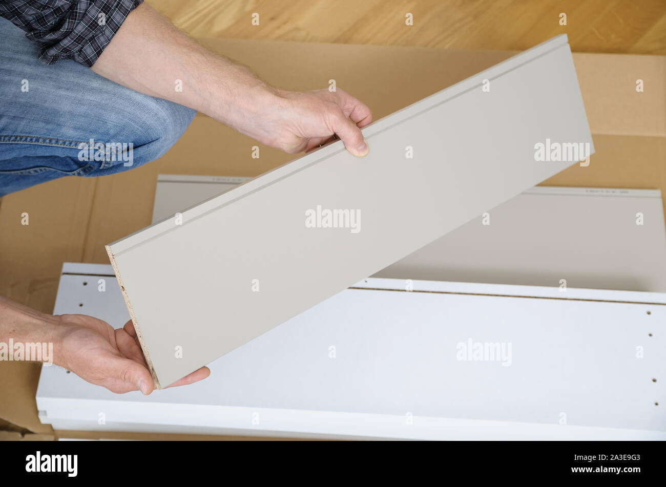 Flat pack furniture boxes hires stock photography and images Alamy