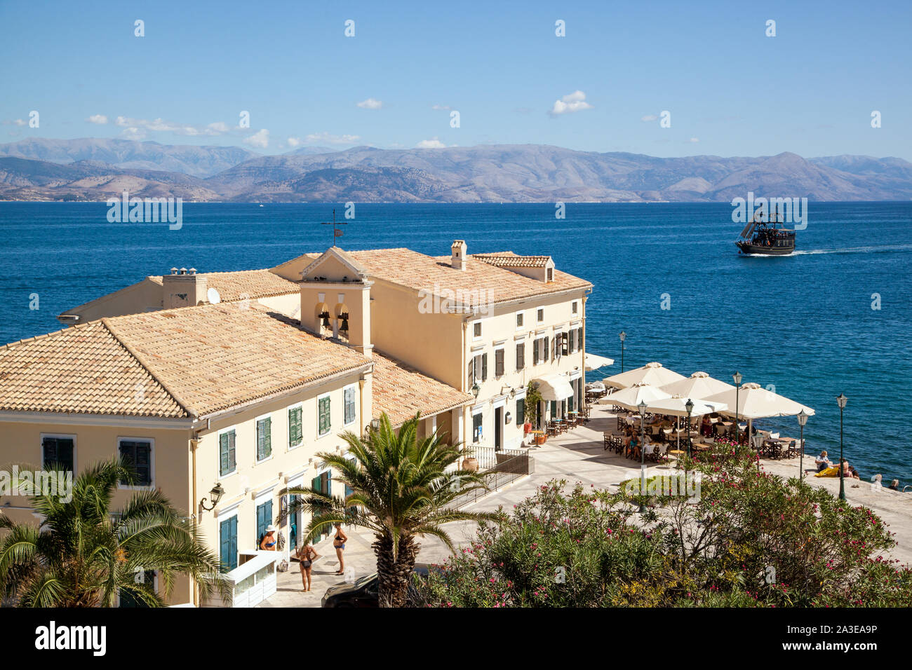 Corfu view albania hires stock photography and images Alamy