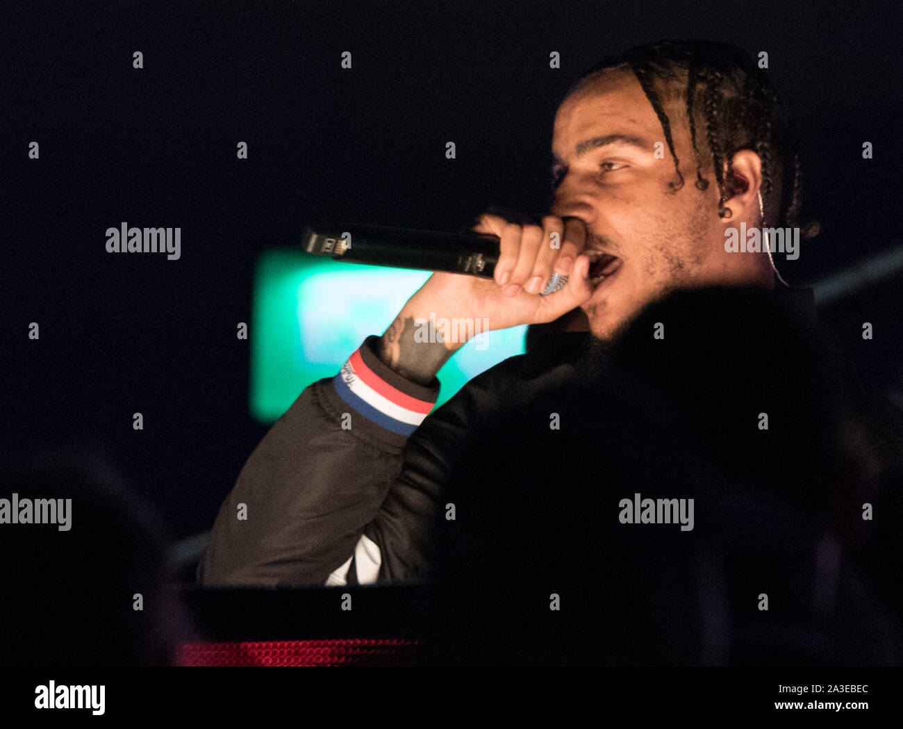 06/10/2019 London UK - AJ TRACEY takes to the stage for the first-ever ...
